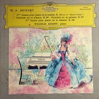 Deutsche Grammophon Prestige : Kempff  - Mozart Sonata No. 8 & 11, Fantasias